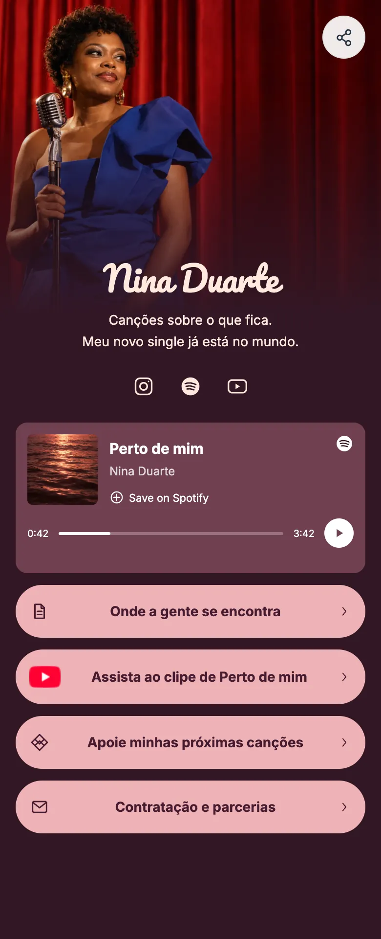 Perfil de Nina Duarte